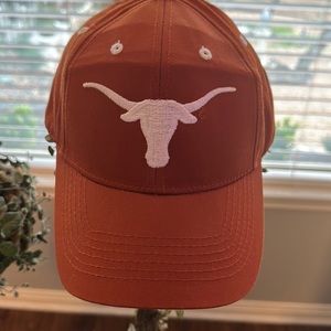 OS - Unisex TEXAS LONGHORNS Burnt Orange Ball Cap Embroidered Adjustable